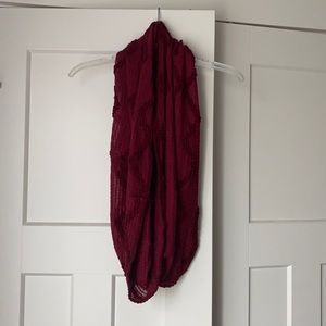 Maroon Infinity Scarf